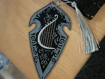 Bookmark–The 12 Houses Gondolin: House of the Harp