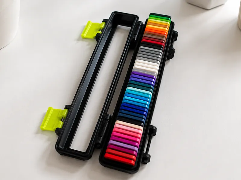 Bambu Filament Swatch Box compact size for samples