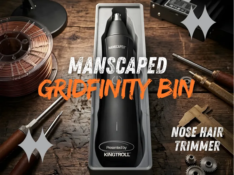 Manscaped Nose Hair Trimmer Gridfinity Bin (1x3.5)