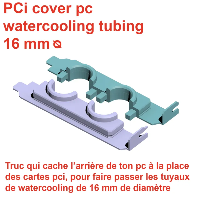 pci cover pc watercooling
