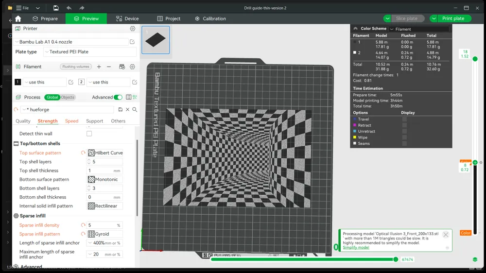 Optical Illusion 3 - Free 3D Print Model - MakerWorld
