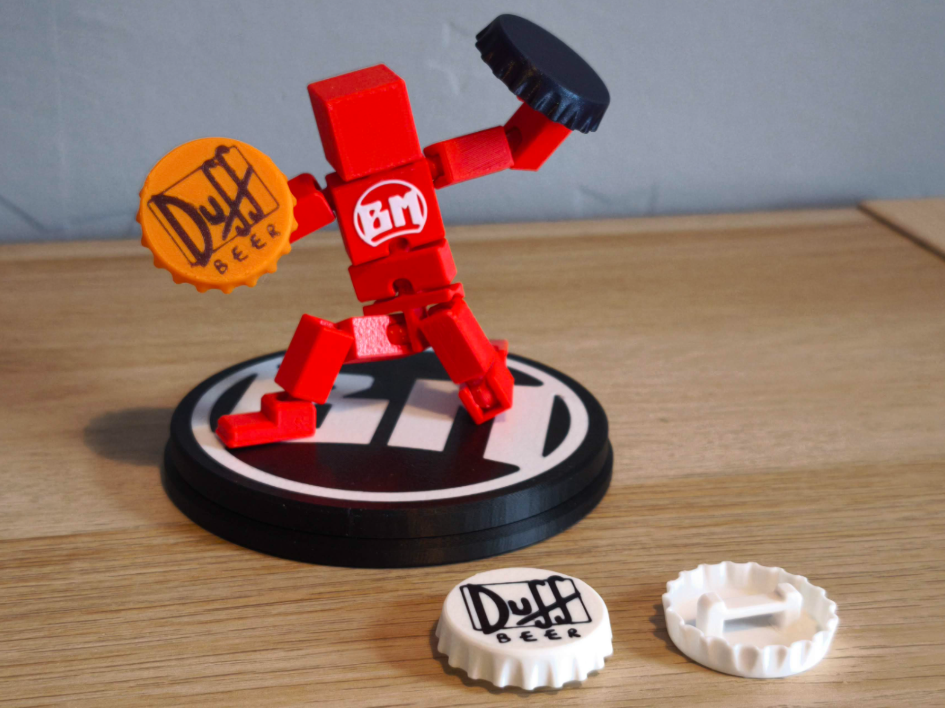 Blank Man Add-On – Bottle Cap Shield