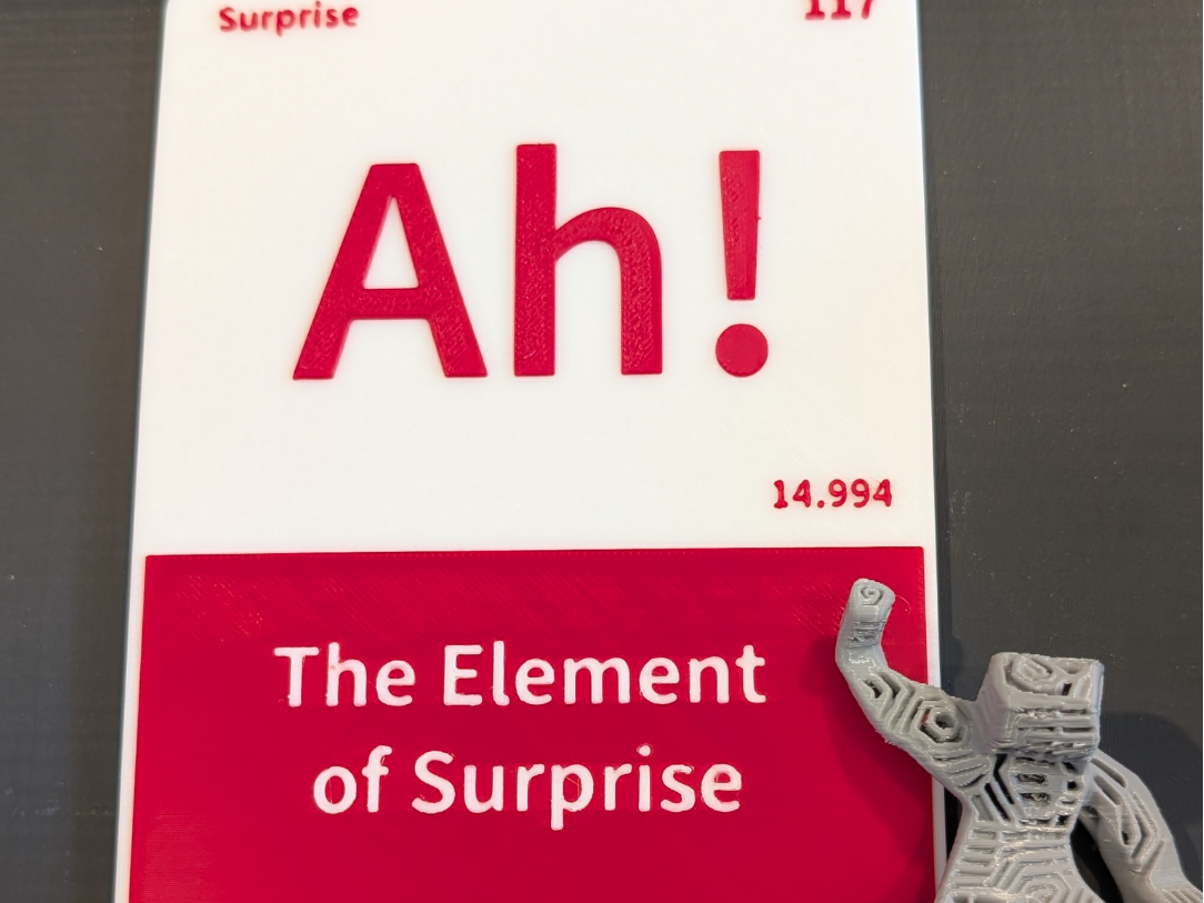 The Element of Surprise-Insp by Hail Mary Project