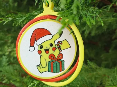 Pikachu Christmas Ball