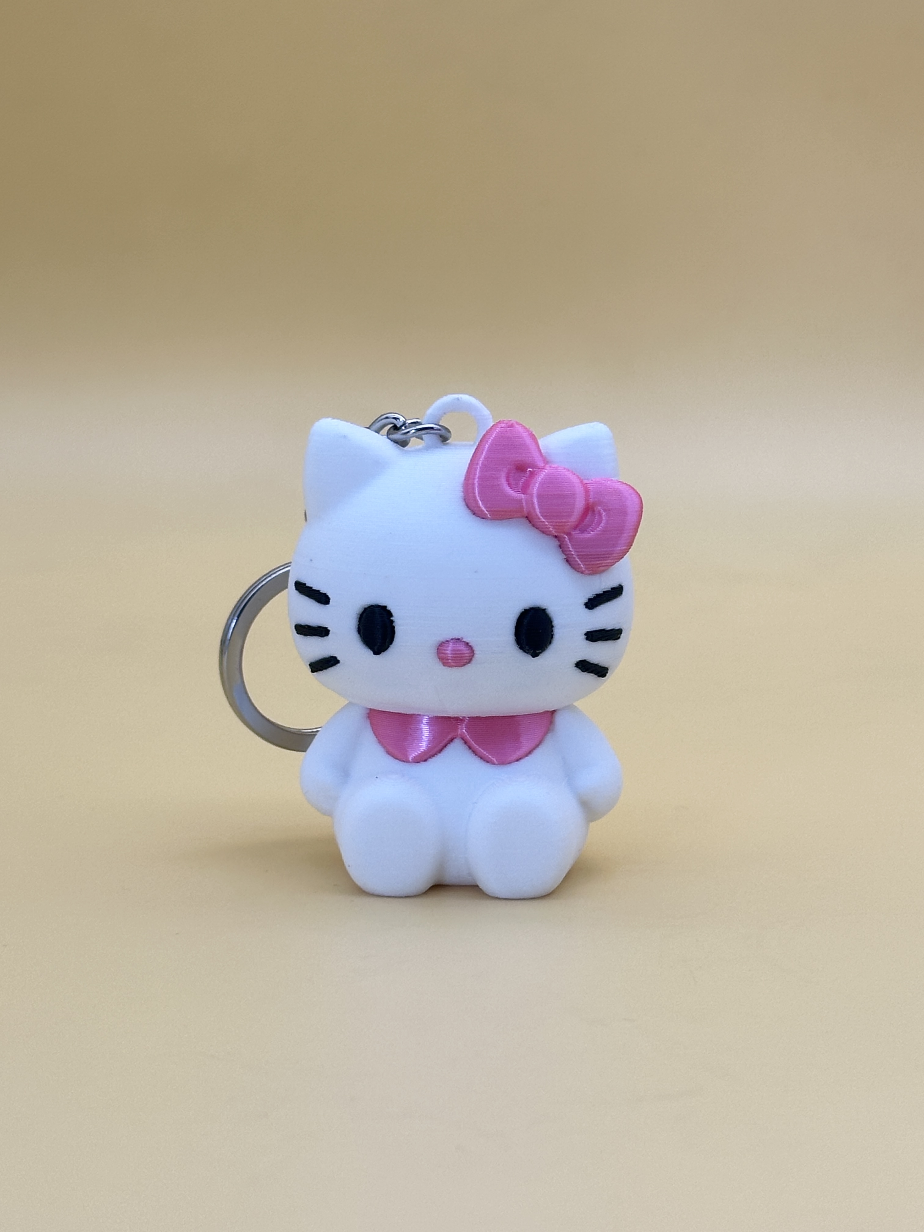 Miniatura 1 do modelo 3D hello kitty 钥匙扣、挂件、背包吊饰、车载挂饰