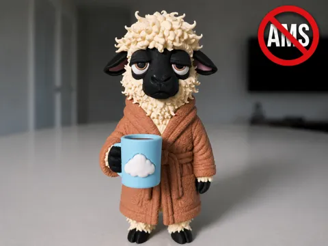 Accesorio para impresora 3D: Baaa-rely Awake - Sheep (No AMS) — referencia de MakerWorld
