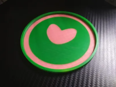 Heart coaster