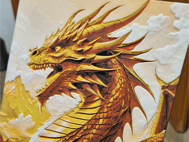 Dragon / Drache / Hueforge