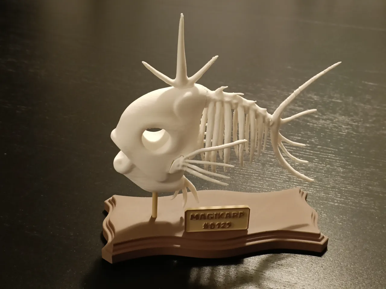 Display Base for Magikarp Skeleton view 4
