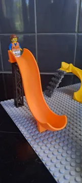 Modelo para impresión 3D: Toboggan vertical long simple voie type LEGOO — vista de referencia 2
