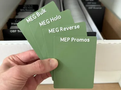 Pokemon Card Dividers - all MEGA Evolution Sets!