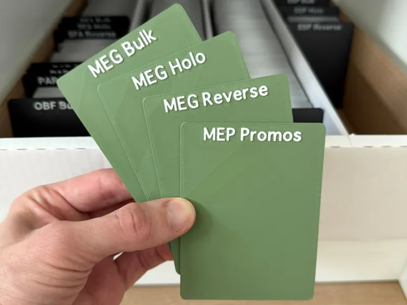 Pokemon Card Dividers - all MEGA Evolution Sets!
