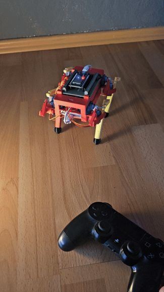PS4 Controller gesteuerter Roboterhund 