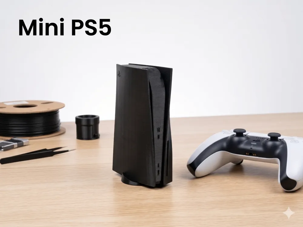 Mini Playstation 5 - Free 3D Print Model - MakerWorld