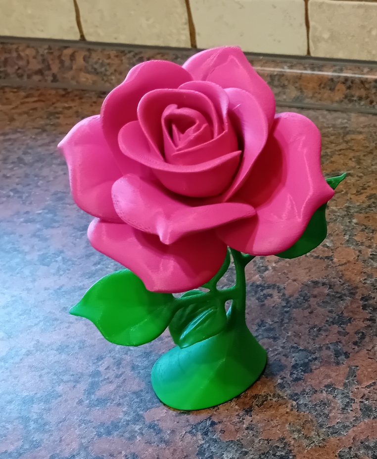 Miniatura 2 do modelo 3D Rose