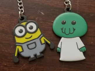 Minions & Monsters Keychains - Minion & Goomi