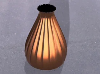 Ripple Bloom Vase