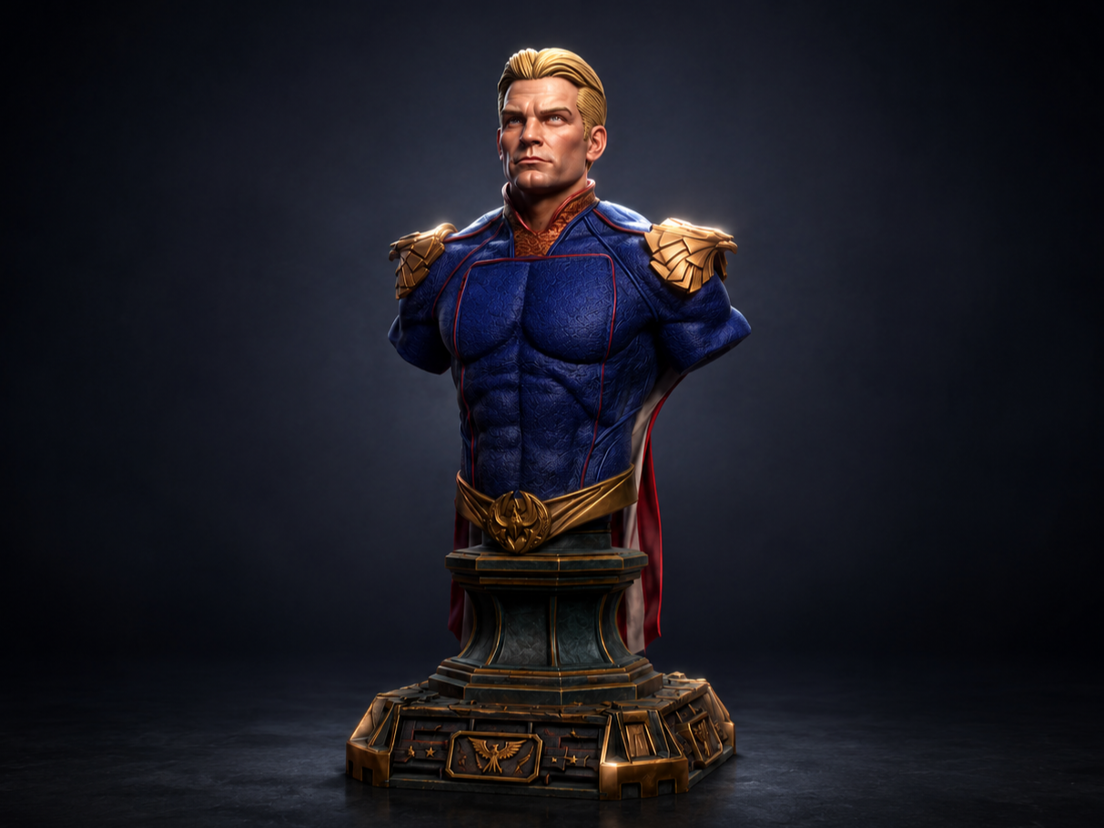 Homelander Bust – Ultra Detailed 