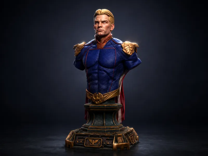 Homelander Bust – Ultra Detailed 