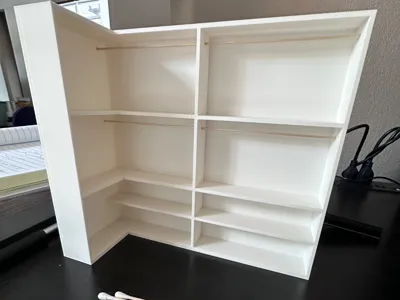 1:12 scale closet shelves