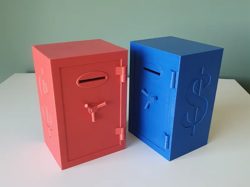 Unopenable Piggybank 'Safe'