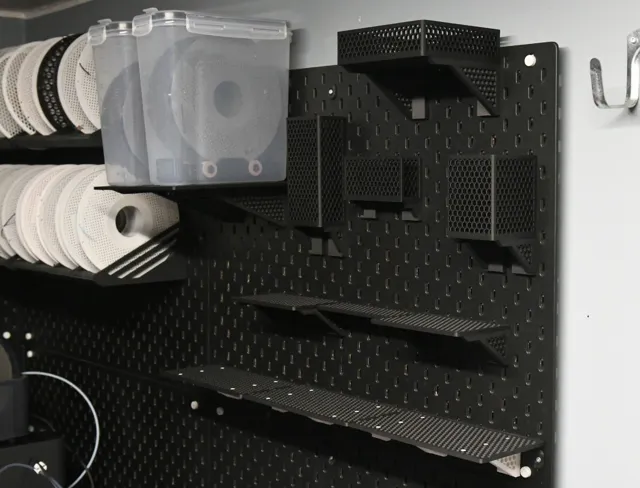 Modular and Customizable Shelf for Ikea Skadis