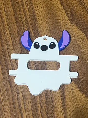 Accesorio para sujetar ligas de cabello: Stitch Ghost Hair Tie Holder — vista de referencia 2