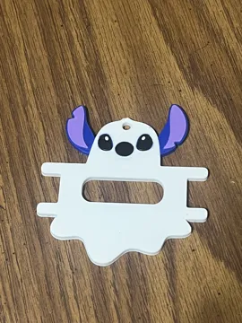 Accesorio para sujetar ligas de cabello: Stitch Ghost Hair Tie Holder — vista de referencia 4