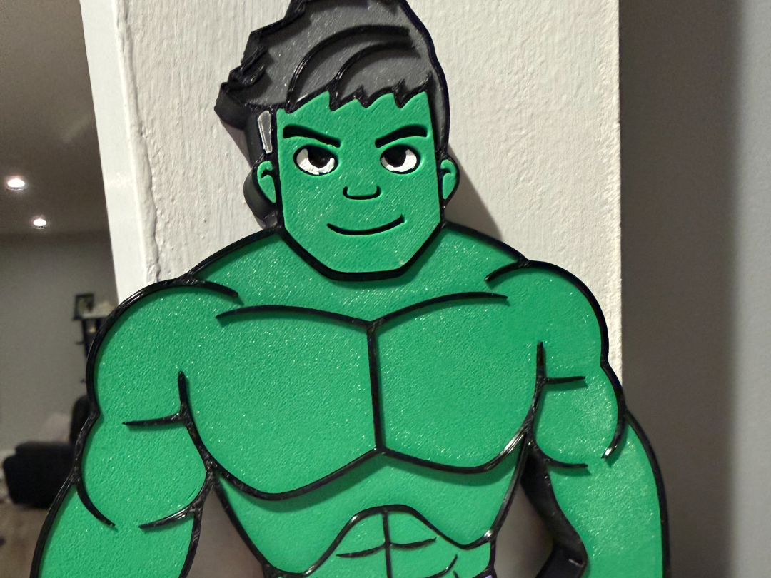 Hulk (Spidey and Friends) Wall Hang no AMS needed