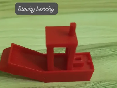 blocky Benchy