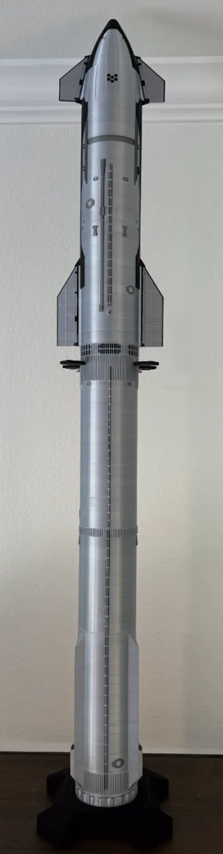 1:100 Scale SpaceX Starship