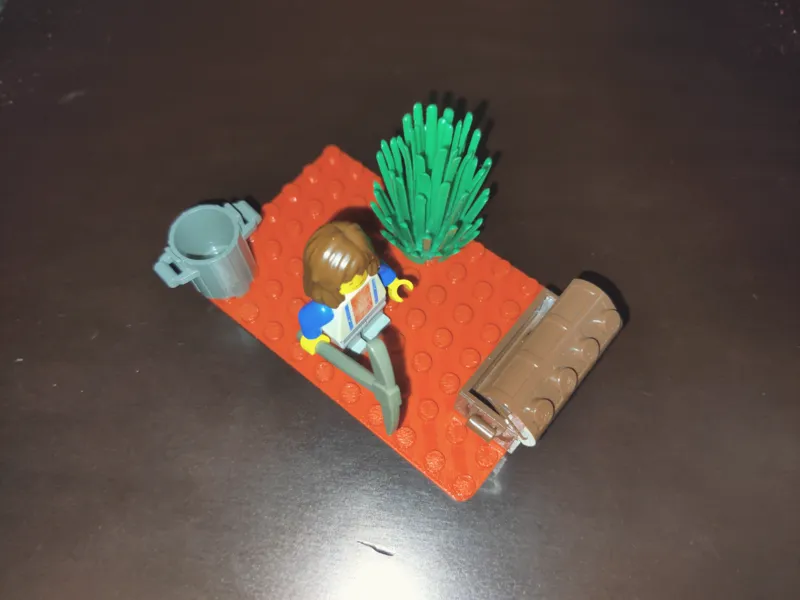 L-ego brick wallet Kit card