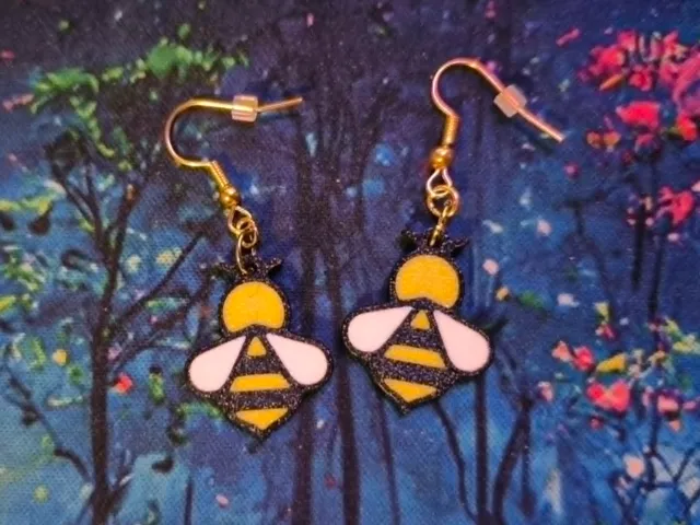 Bumble Bee Earrings