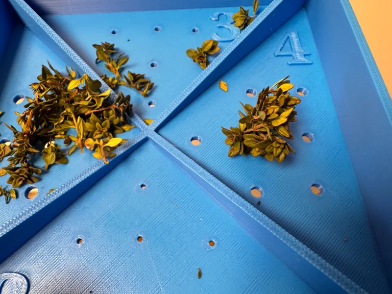 Square Herb Stripper – Herb Destemmer