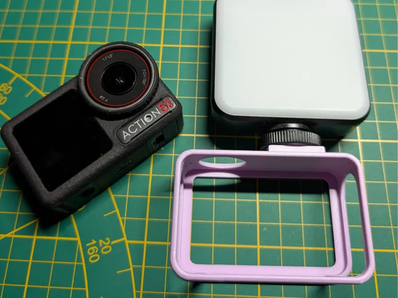 DJI Osmo Action 5 Slim Case with Coldshoe Mount