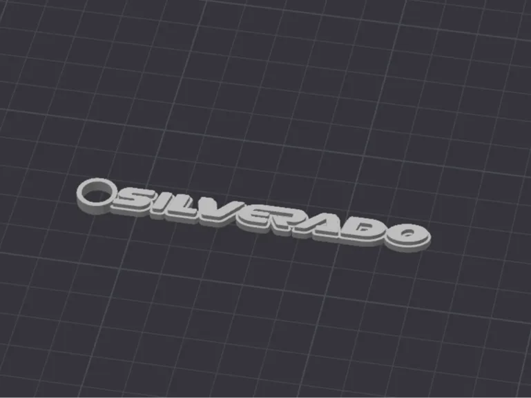 Silverado Key Chain