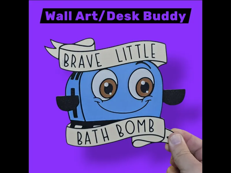 Brave Little Wall Art