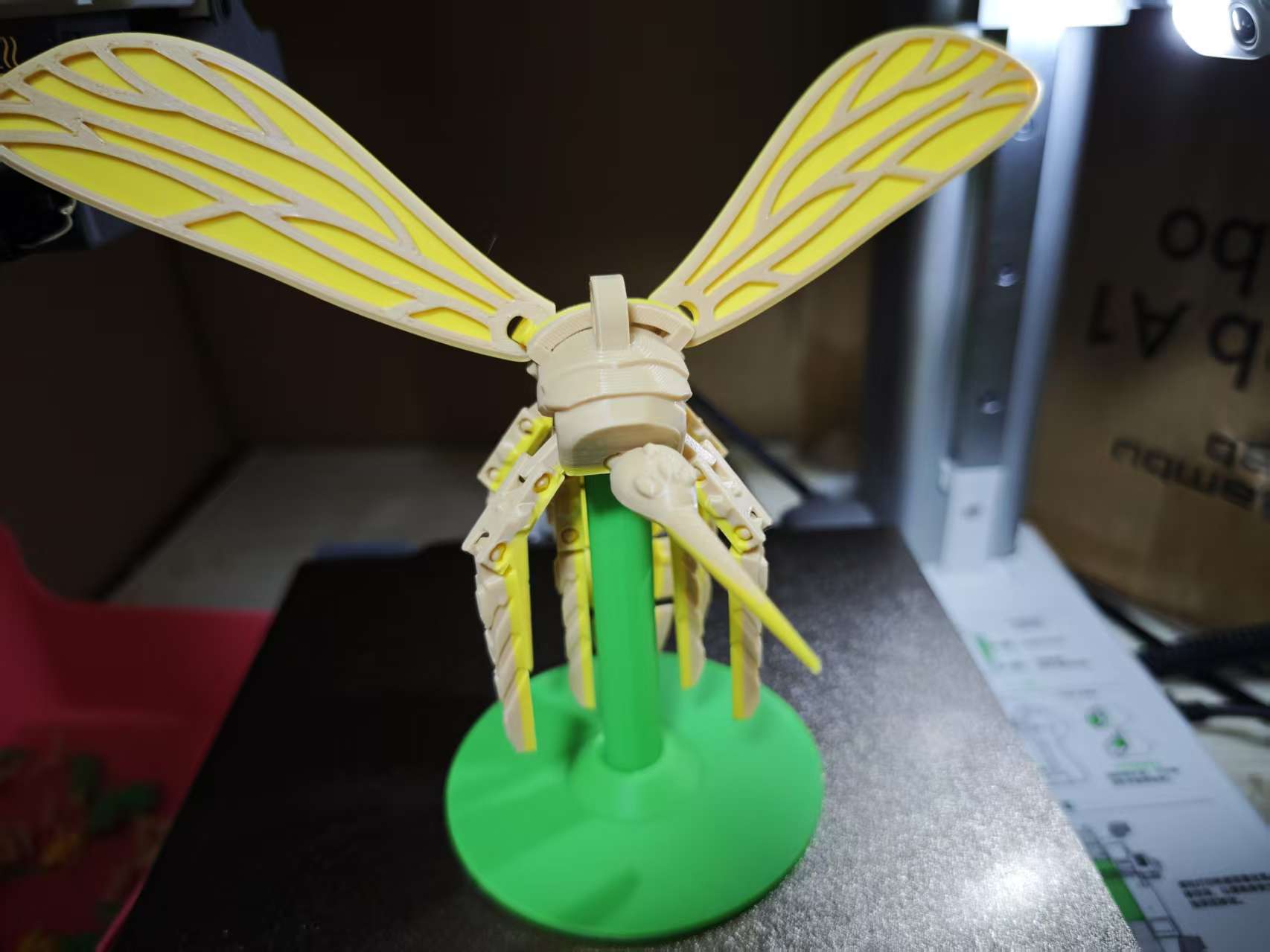 Miniatura 2 do modelo 3D 蚊子~机械风