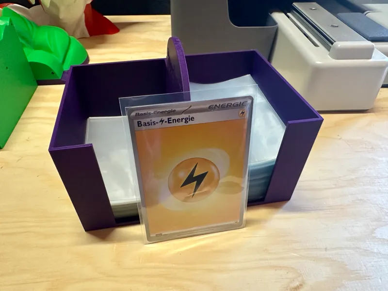 Sleeve Box für Sammelkarten