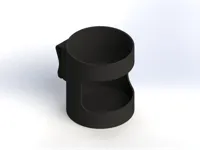 Porte-canette à clip de ceinture 33 cl — photo 2