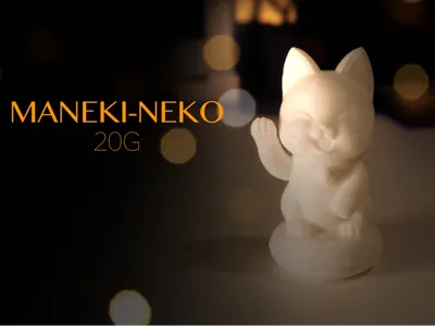 Detailed Maneki-Neko Figure – Kawaii Lucky Cat