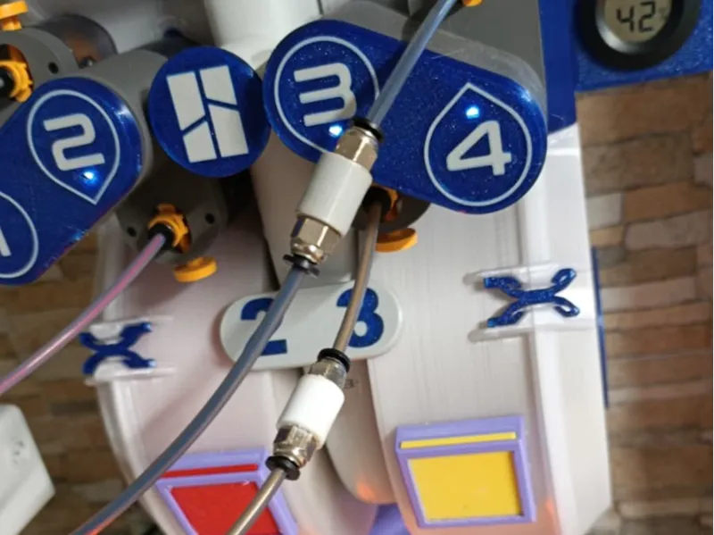 Connettore tubi ptfe bobina esterna