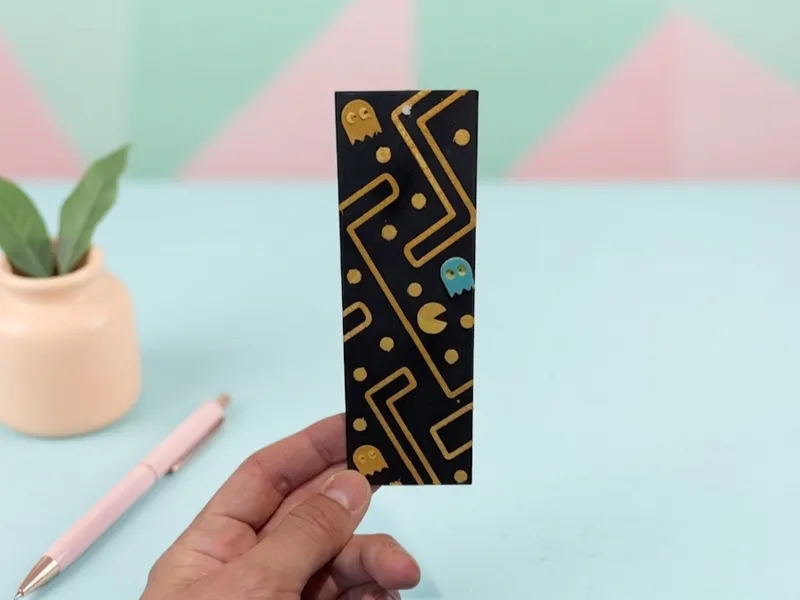 Pac-Man Maze Bookmark | No AMS 15x5cm Retro Gaming