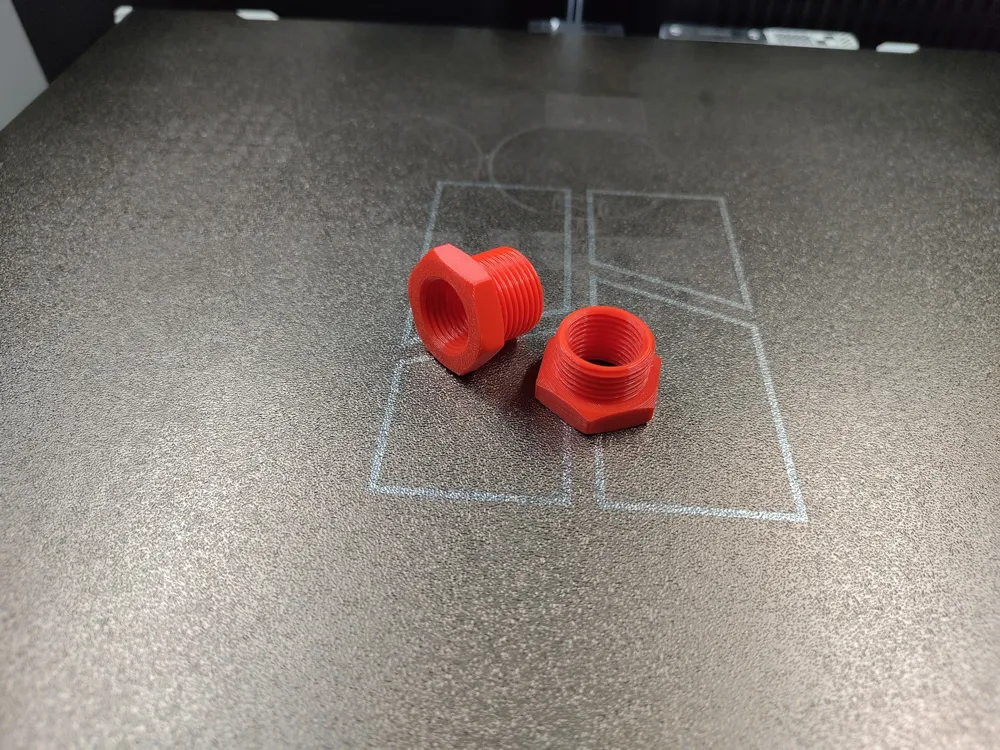 Parametric Cable Gland thread Reducer M12 - M75 - Free 3D Print Model ...