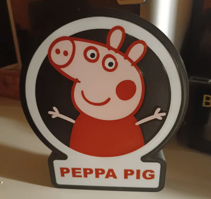 Peppa Pig lightbox