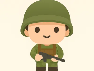 army keychain