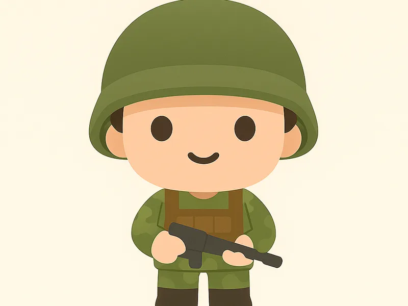 army keychain