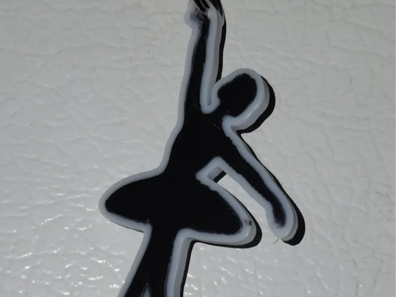 Dancer/Ballerina Keychain