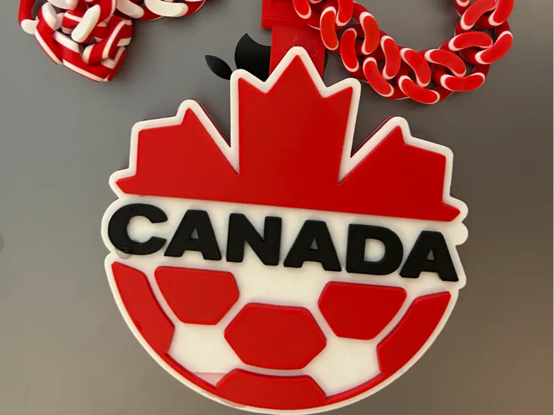 Canada Soccer Fan Chain