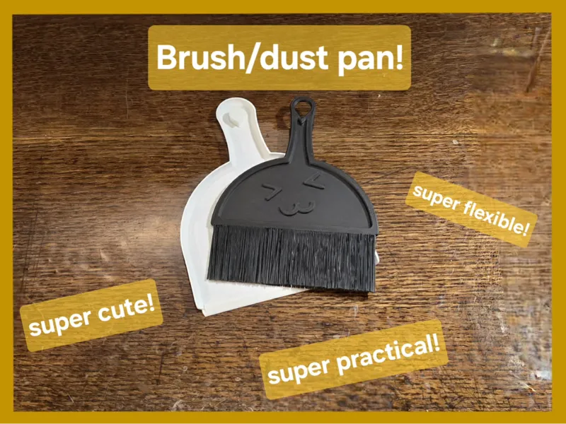 Mini Brush / Broom / Dustpan 